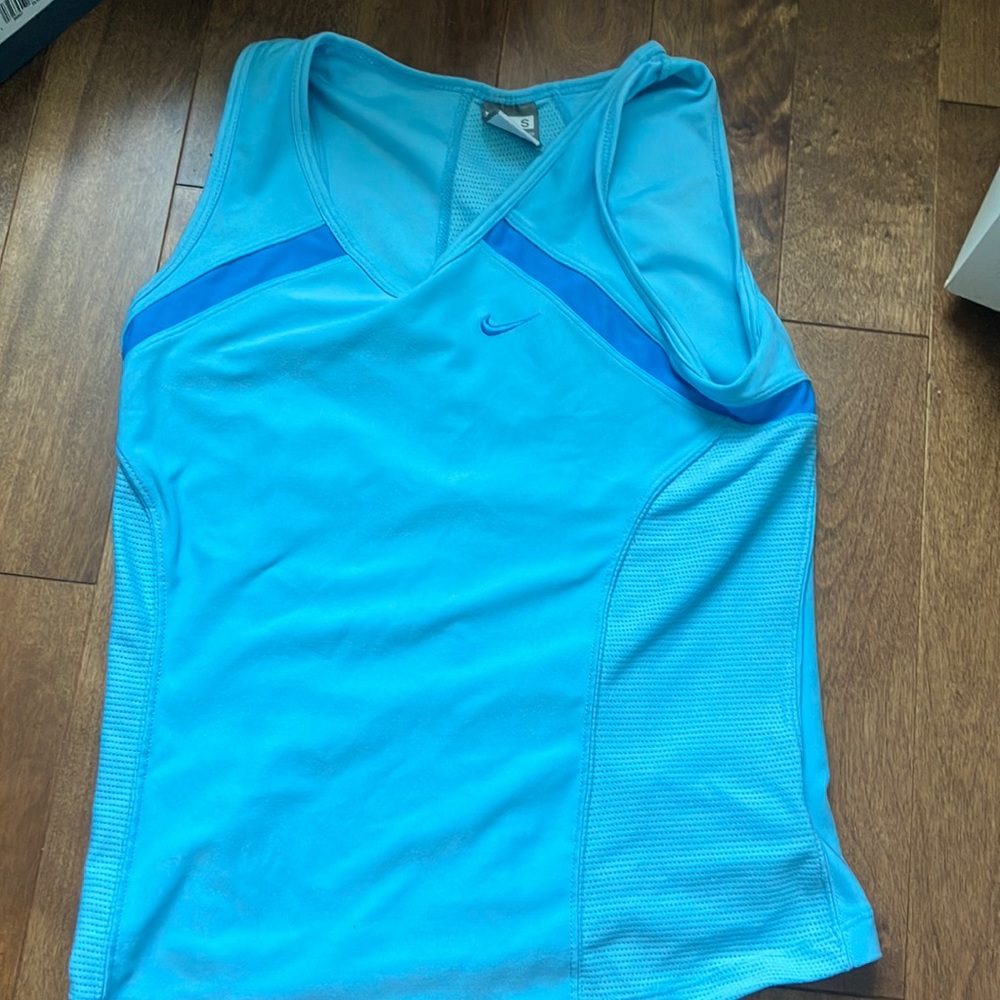 Blue Nike tank